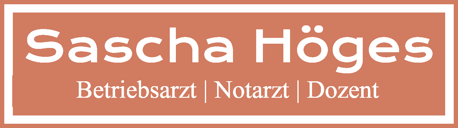 Dr. med. Sascha Höges – Notarzt | Dozent | Berater | Betriebsarzt